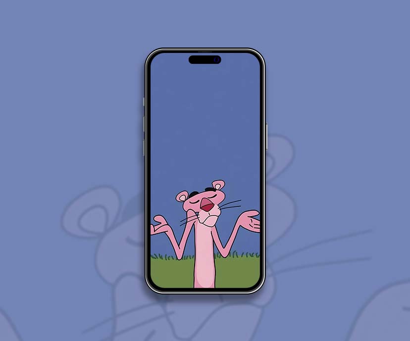 pink panther shrugging cartoon wallpapers collection