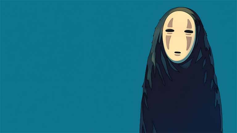 no face spirited away desktop wallpaper cover