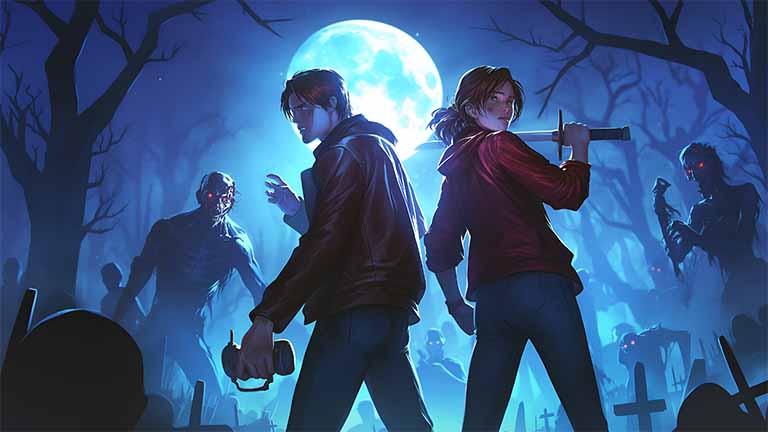 halloween evil zombie hunt desktop wallpaper cover