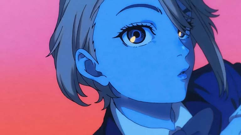 dandadan blue aira shiratori anime desktop wallpaper cover