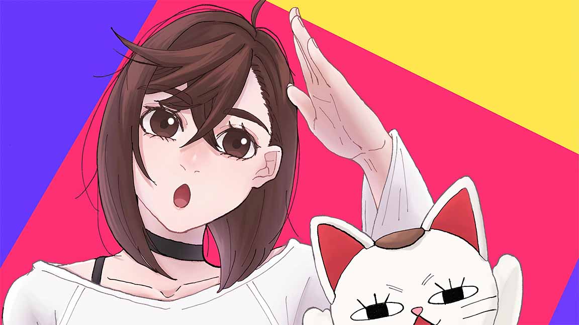 dandadan momo ayase desktop wallpaper cover