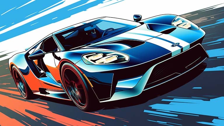 ford gt speed demon desktop wallpaper cover