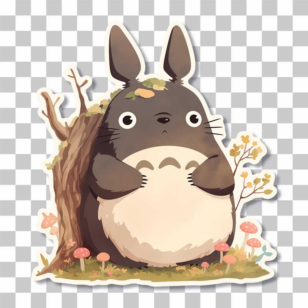 otoro aesthetic forest sticker cover