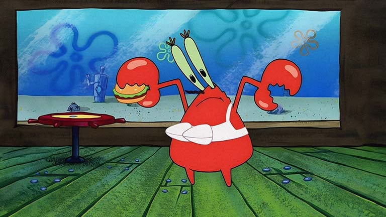 spongebob funny mr krabs desktop wallpaper cover