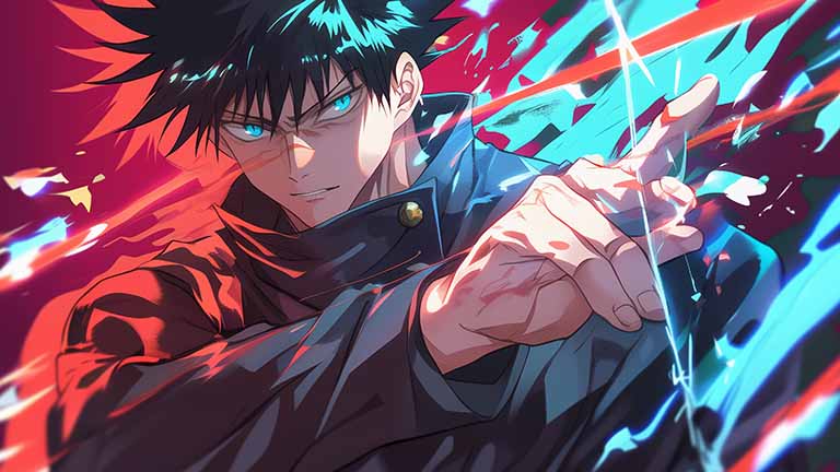 tеoji fаushiguro psychic power desktop wallpaper cover