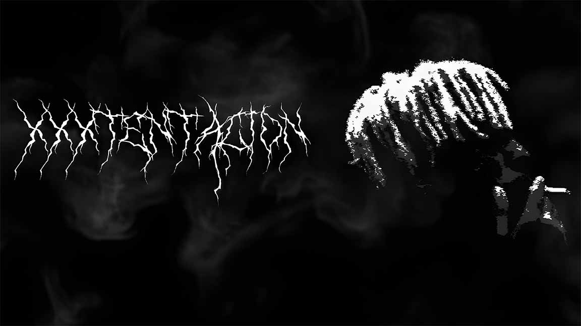 xxxtentacion smoke black desktop wallpaper cover