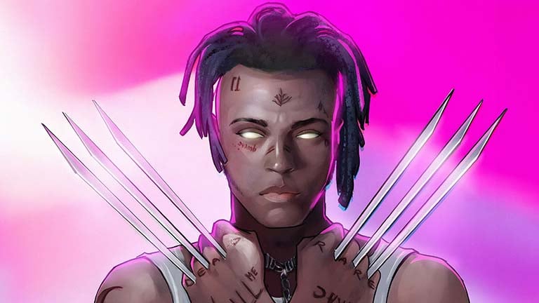 xxxtentacion wolverine desktop wallpaper cover