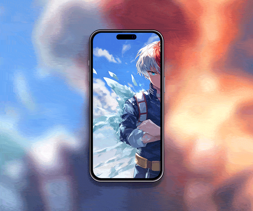 cool shoto todoroki my hero academia tap to switch wallpapers collection