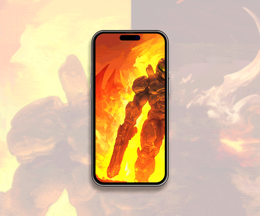 doom slayer demonic heat tap switch wallpapers collection