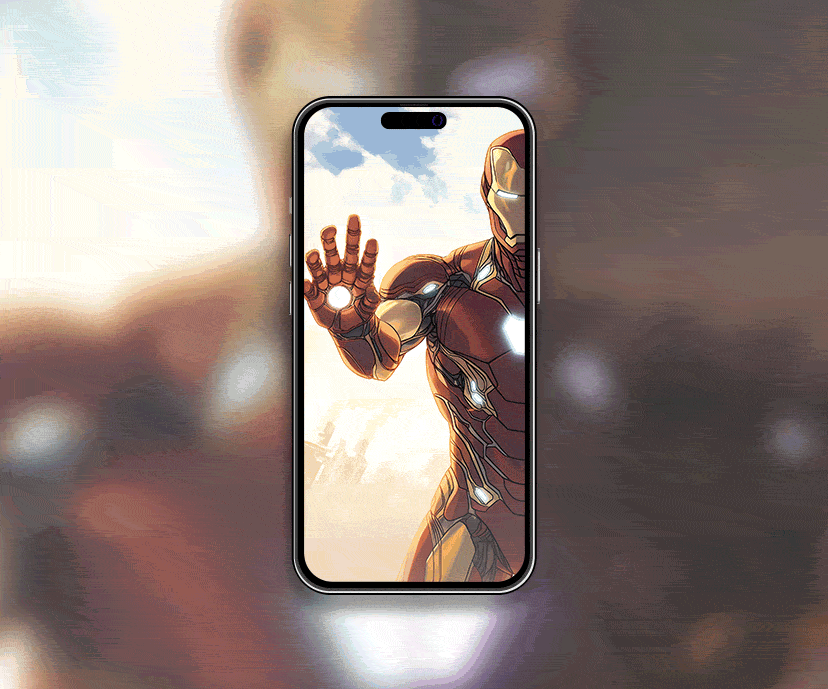 iron man epic pose tap to switch wallpapers collection
