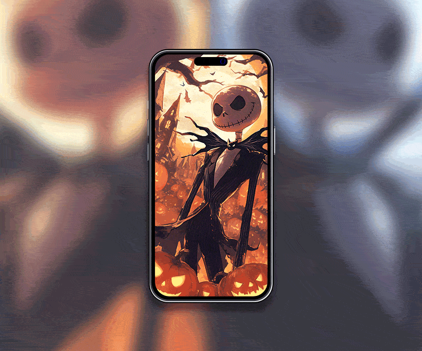 jack skellington halloween tap to switch wallpapers collection