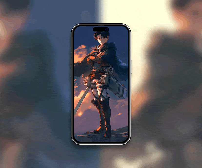 levi ackerman tap to switch wallpapers collection