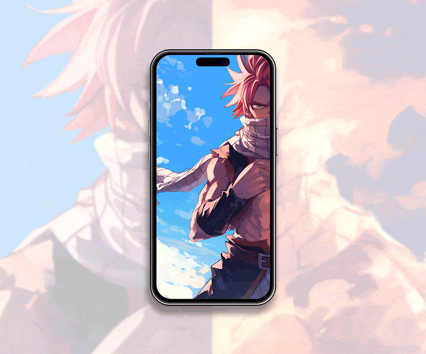 natsu dragneel mha tap to switch wallpapers collection