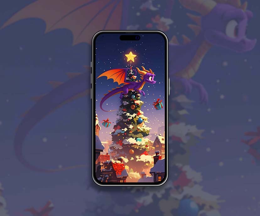 spyro christmas tree wallpapers collection