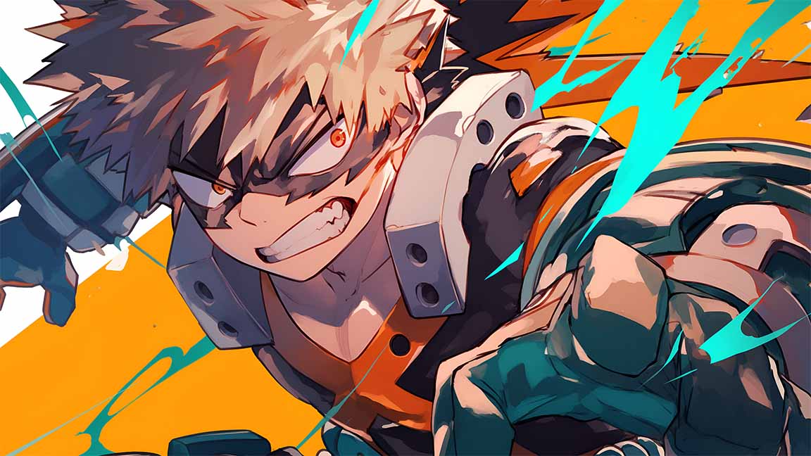 bakugo my hero academia desktop wallpaper cover