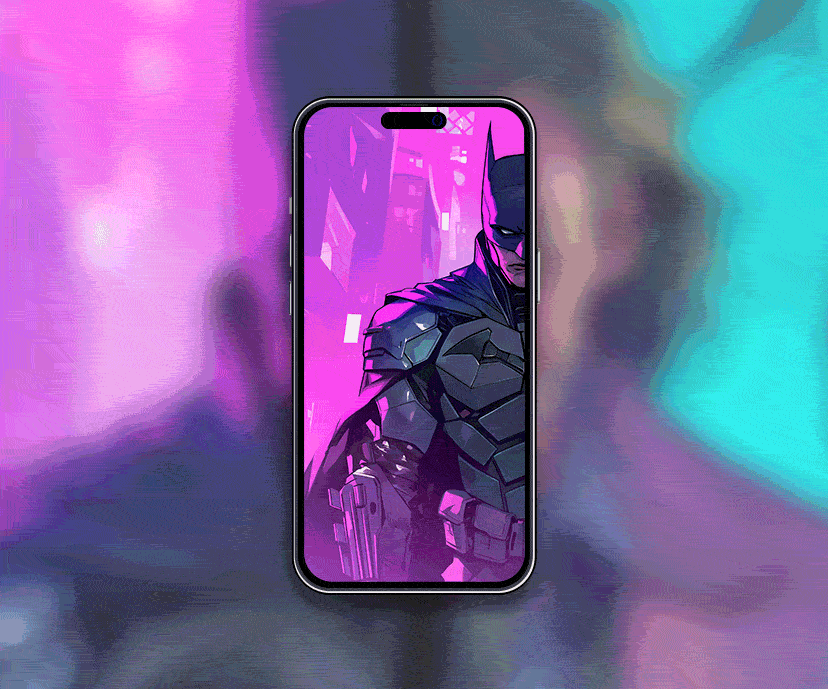 batman joker neon duality tap to switch wallpapers collection