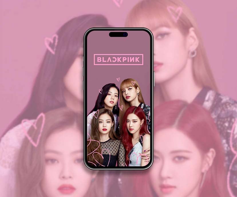 blackpink group photo aesthetic wallpapers collection