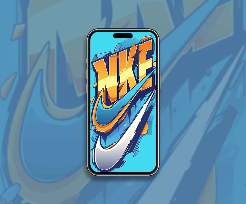 bold explosive nike logo wallpapers collection
