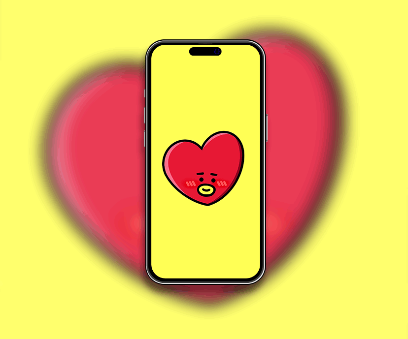 bts bt21 tata head tap to switch wallpapers collection