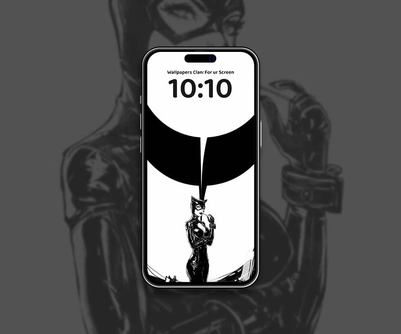 catwoman black and white femme fatale time zone wallpapers collection
