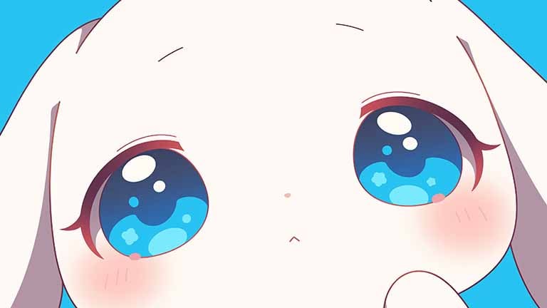 cinnamoroll blue eyes close up desktop wallpaper cover
