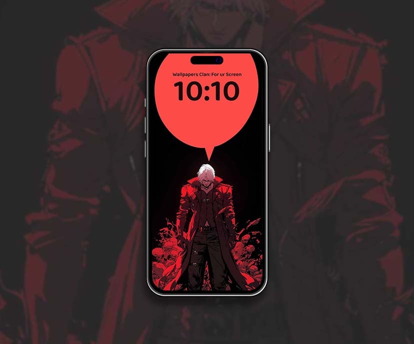 dante devil may cry bloody red time zone wallpapers collection