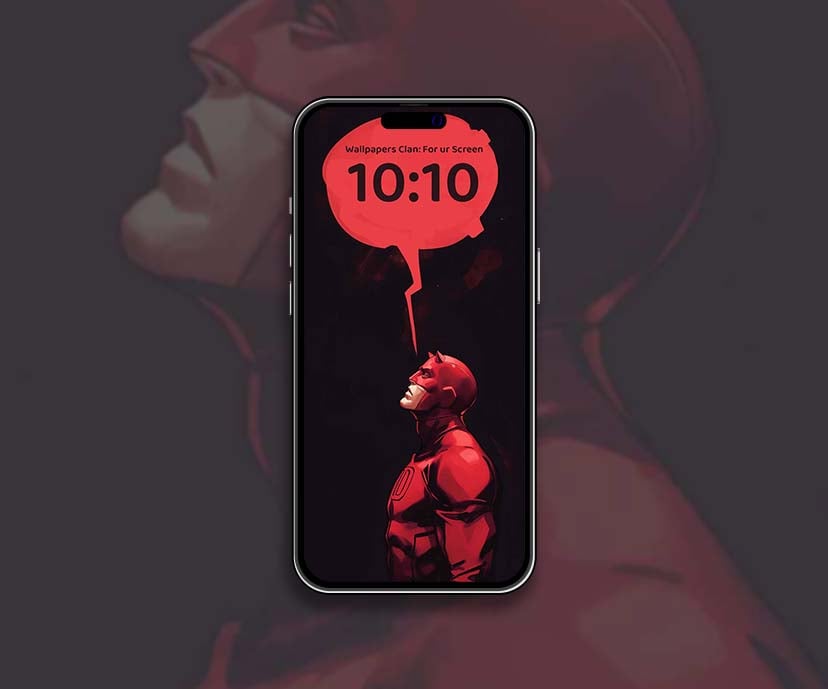 daredevil red dark intensity time zone wallpapers collection