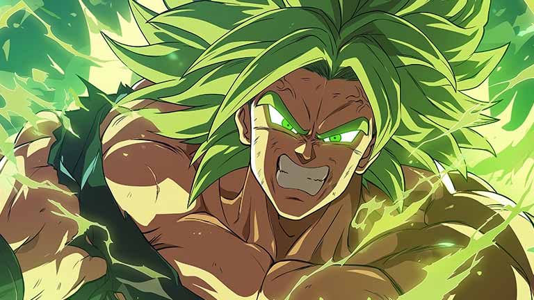 dragon ball super broly berserk desktop wallpaper cover