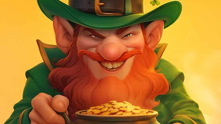 evil leprechaun st patricks day desktop wallpaper cover