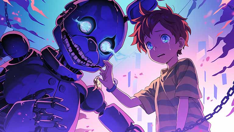five nights at freddys springtrap scary desktop wallpaper cover
