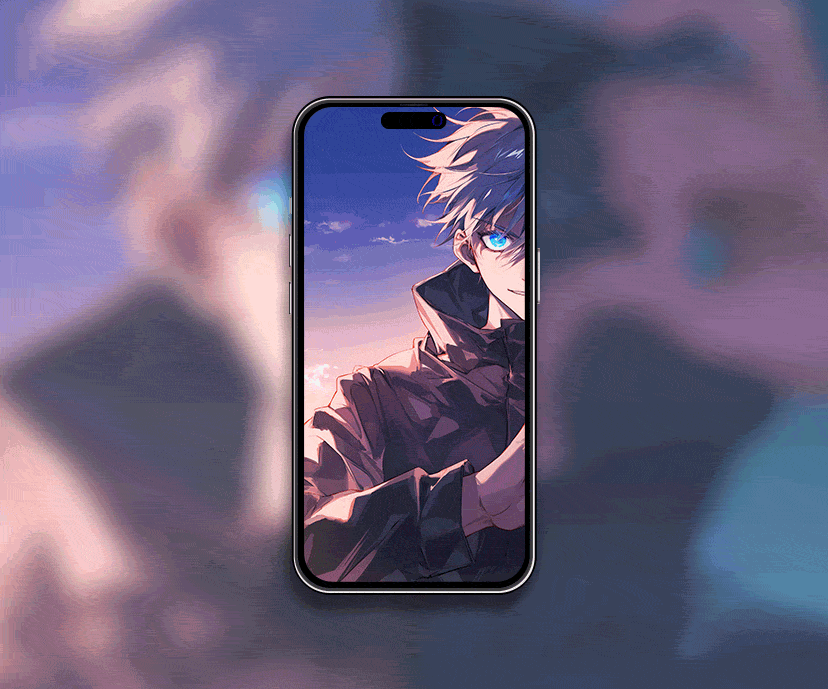 gojo satoru jujutsu kaisen tap to switch wallpapers collection