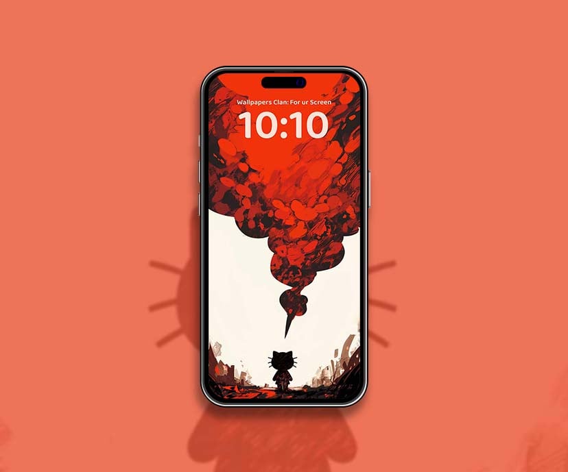 hello kitty apocalypse red cloud time zone wallpapers collection