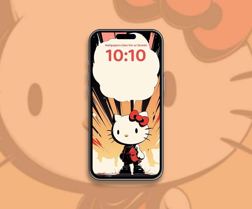 hello kitty cool time zone wallpapers collection