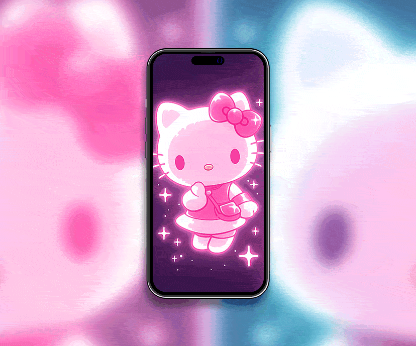 hello kitty light vs dark kawaii tap to switch wallpapers collection