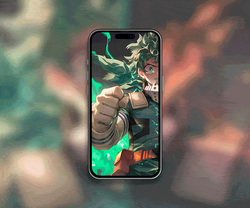 izuku midoriya heroic power tap to switch wallpapers collection