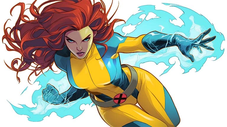 jean grey power desktop wallpaper cover