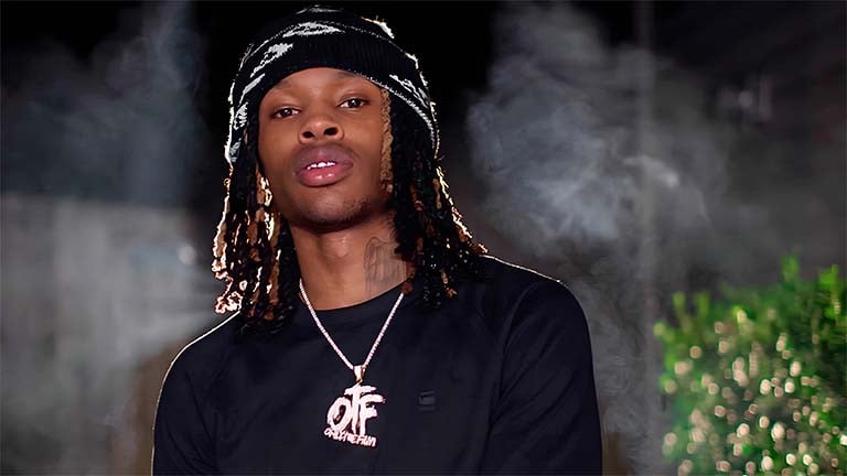 king von rapper dark background desktop wallpaper cover