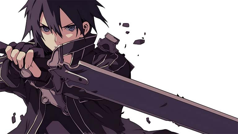 kirigaya kazuto sword art online desktop wallpaper cover