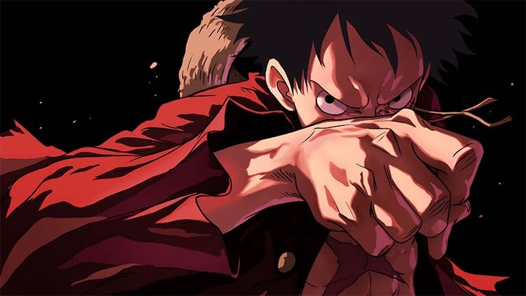 luffy punch hype desktop wallpaper cover