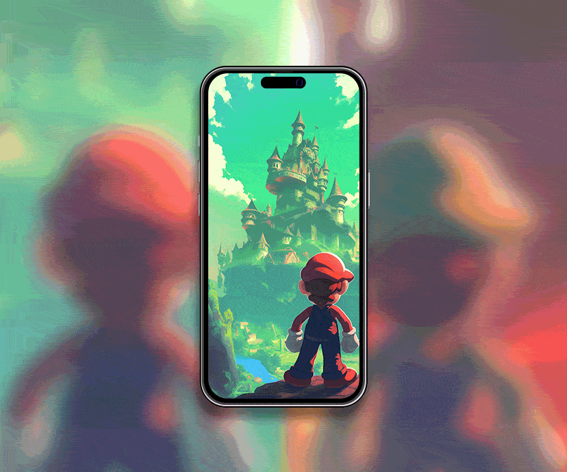mario and luigi dark vs light tap to switch wallpapers collection