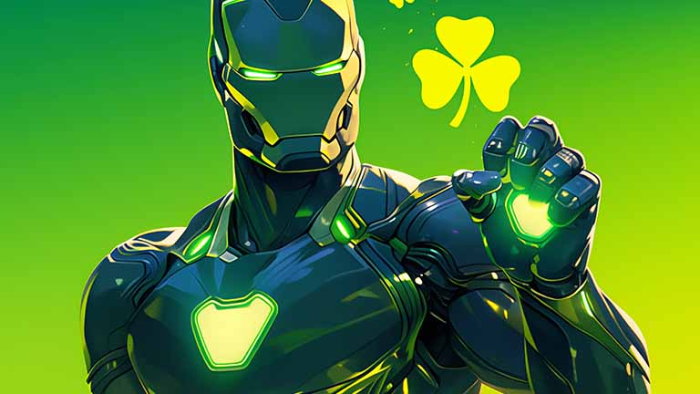 marvel iron man st patricks day desktop wallpaper cover