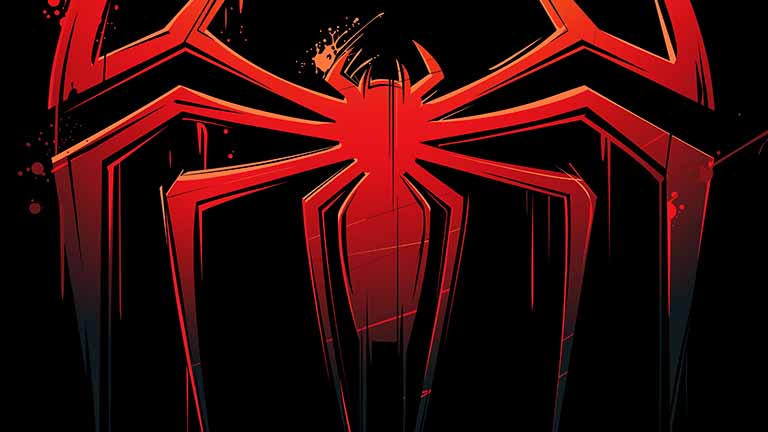 marvel spider man miles morales logo desktop wallpaper cover