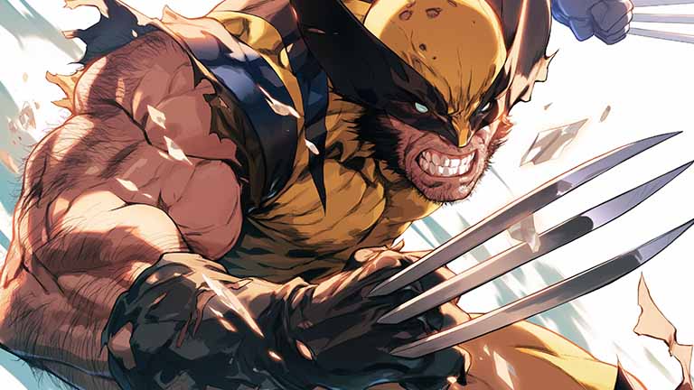 marvel wolverine with adamantium claws desktop wallpaper cover
