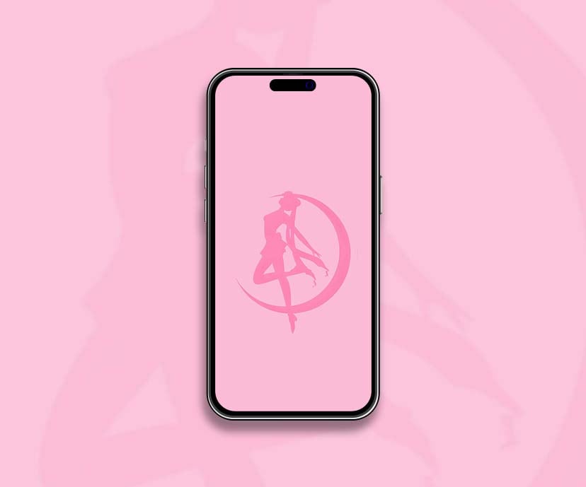 minimalist sailor moon pink wallpapers collection