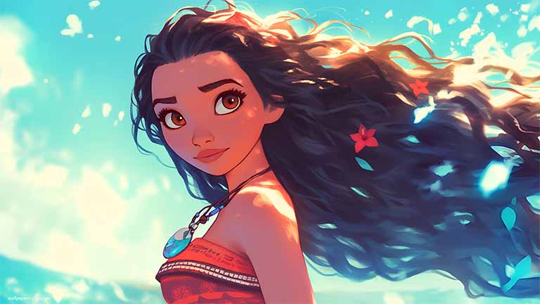 moana breezy look desktop wallpaper cover