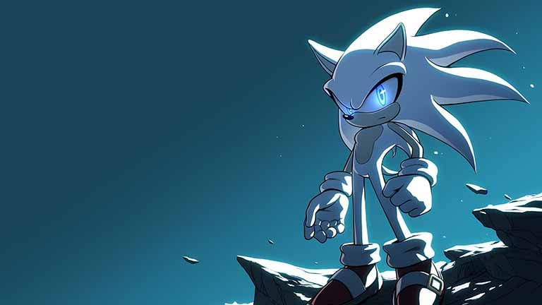 nazo the hedgehog on cliff desktop wallpaper cover