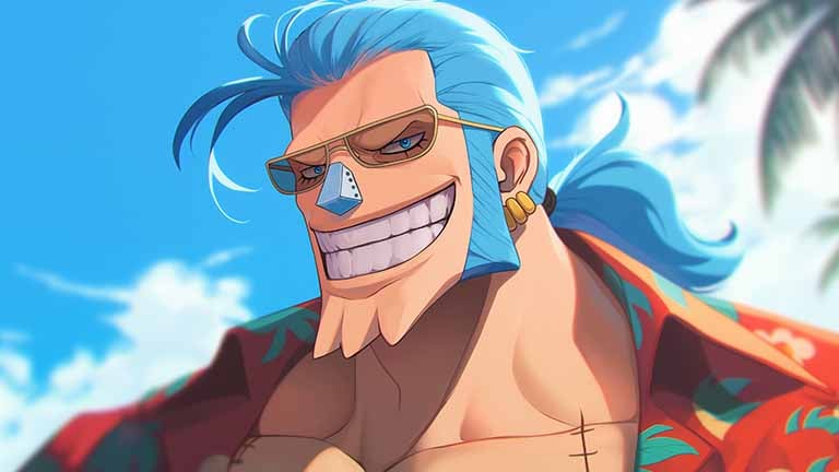 one piece franky super desktop wallpaper cover