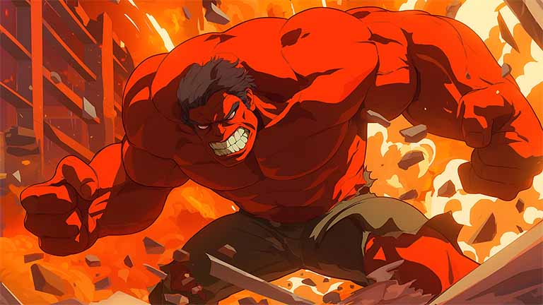 red hulk fury buildings desktop wallpaper cover