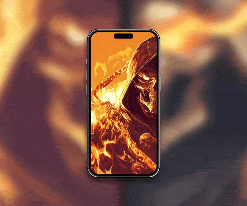 scorpion fiery tap to switch wallpapers collection