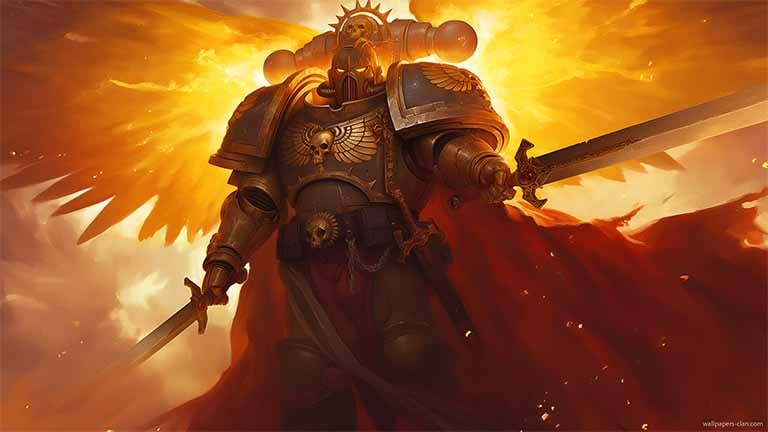 sigismund warhammer 40k battle dektop wallpaper cover